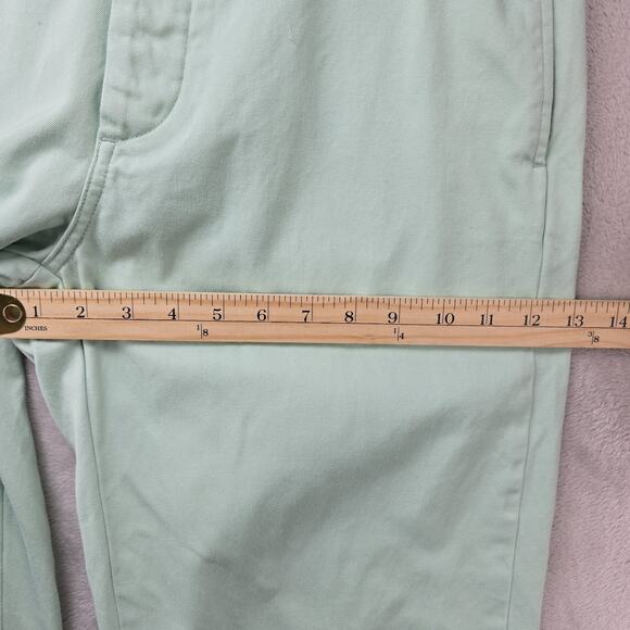 Supreme Chino Mint Pants Mens 30 (Fits 32x28) Green Pinup Girl Embroidered SS23 - Picture 14 of 14